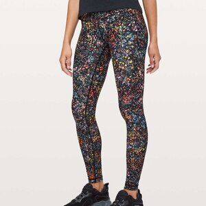 Lululemon Wunder Under High Rise 28" Flowerescent Leggings 4
